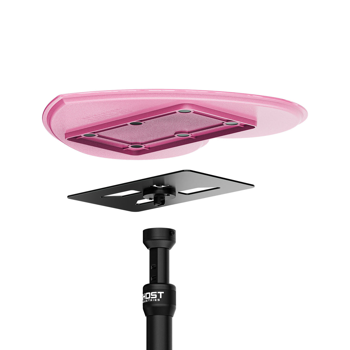 Ghost Heart Tray Top Travel Tray Base Full System - BVShop