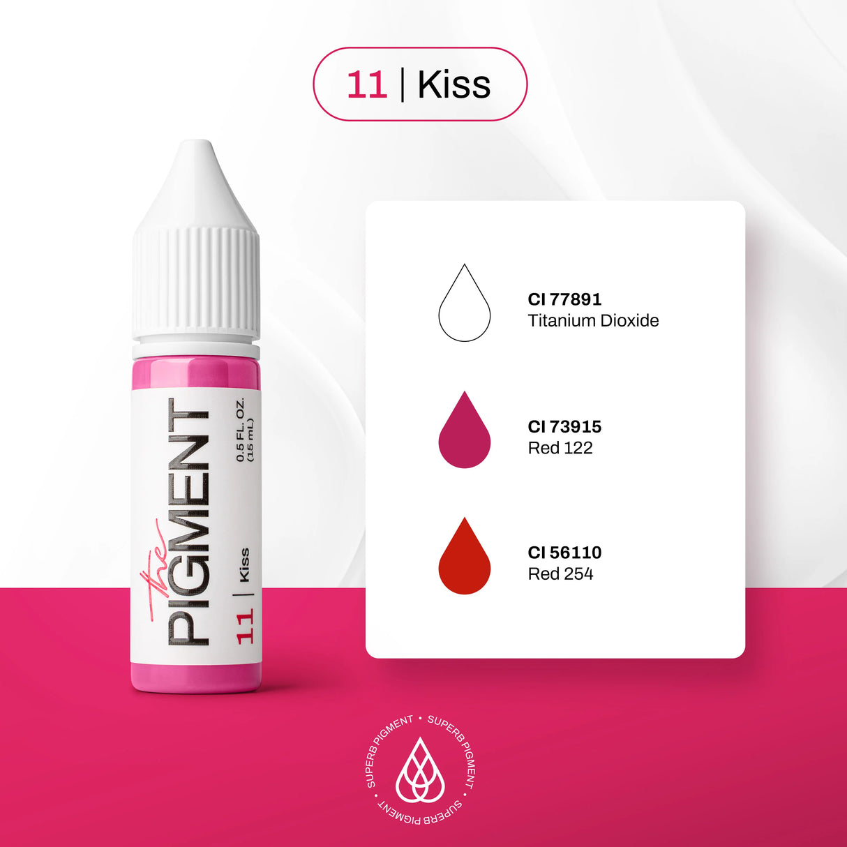 The Pigment 11 Kiss Pigment (15ml)