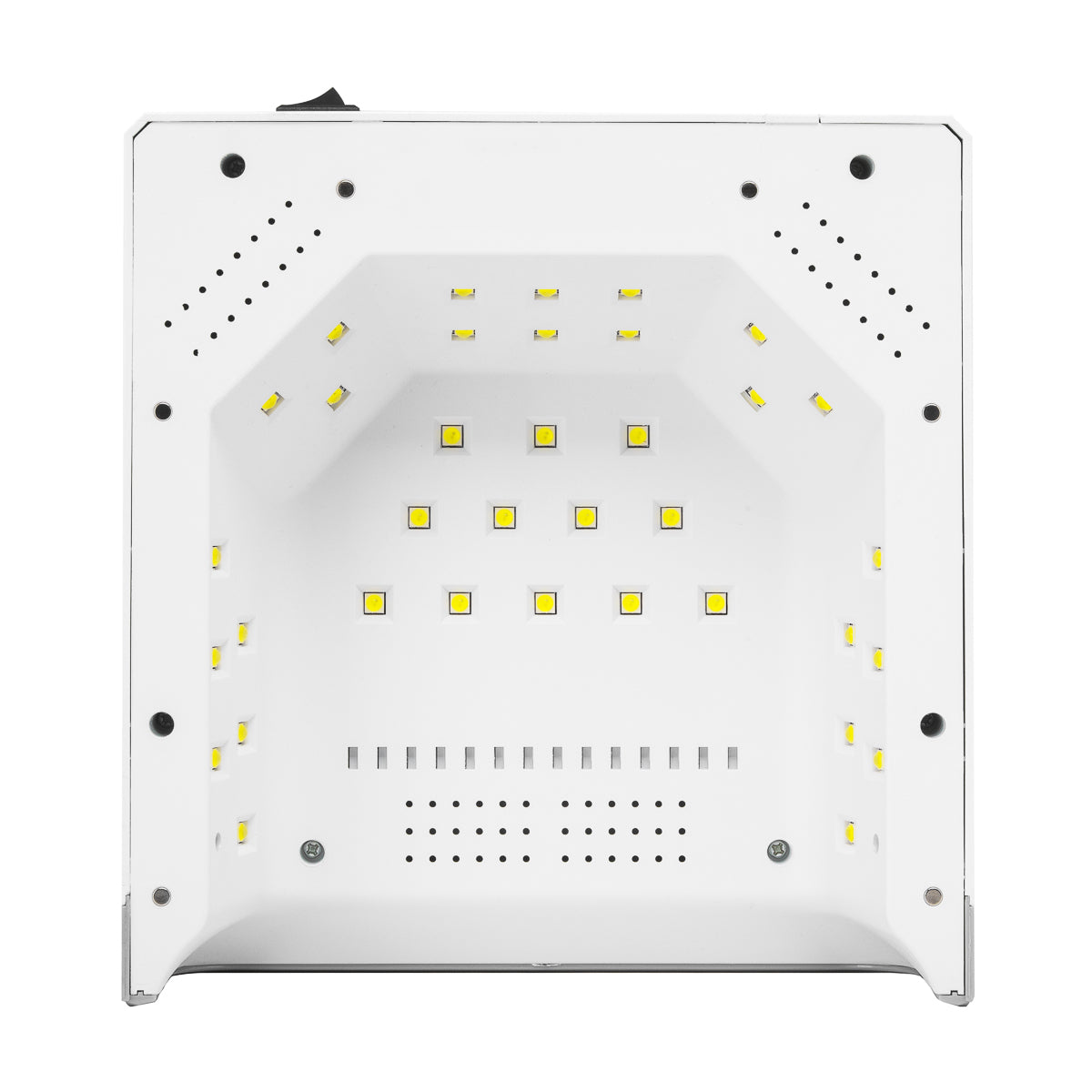 OCHO NAILS LED UV lamp X22 72W wireless white with mirrored bottom - BVShop