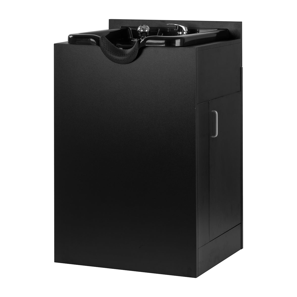 Gabbiano barber station for hair washing with sink and chair, modern design, professional hair salon equipment