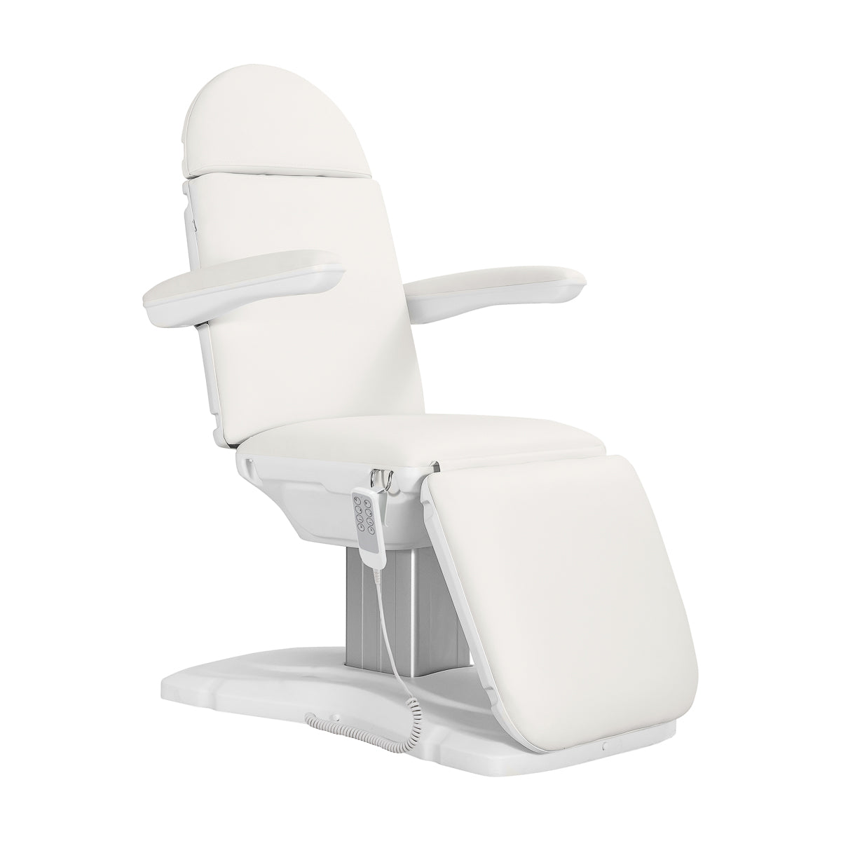 Electric cosmetic chair SILLON Eclipse 4 actuators white - BVShop