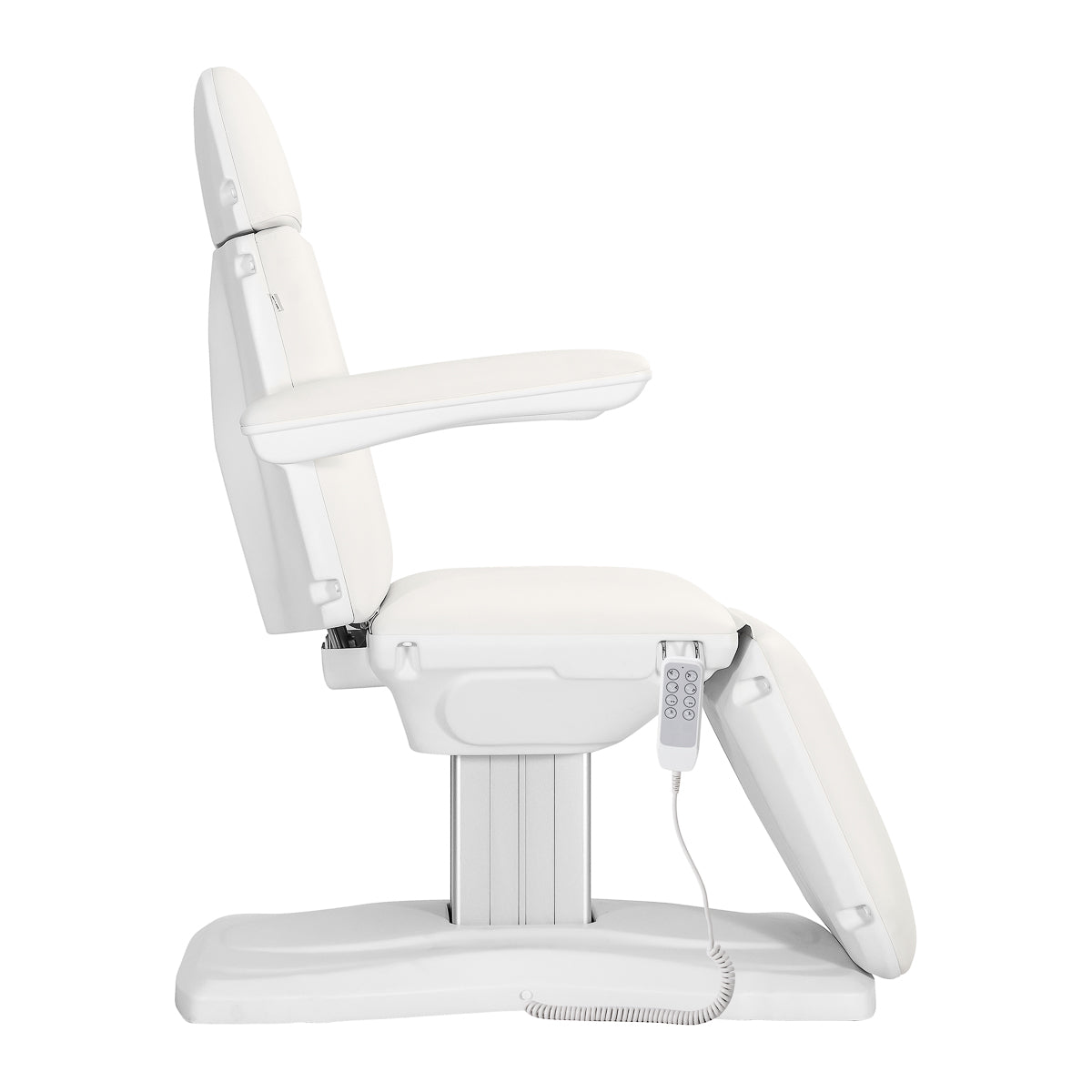 Electric cosmetic chair SILLON Eclipse 4 actuators white - BVShop