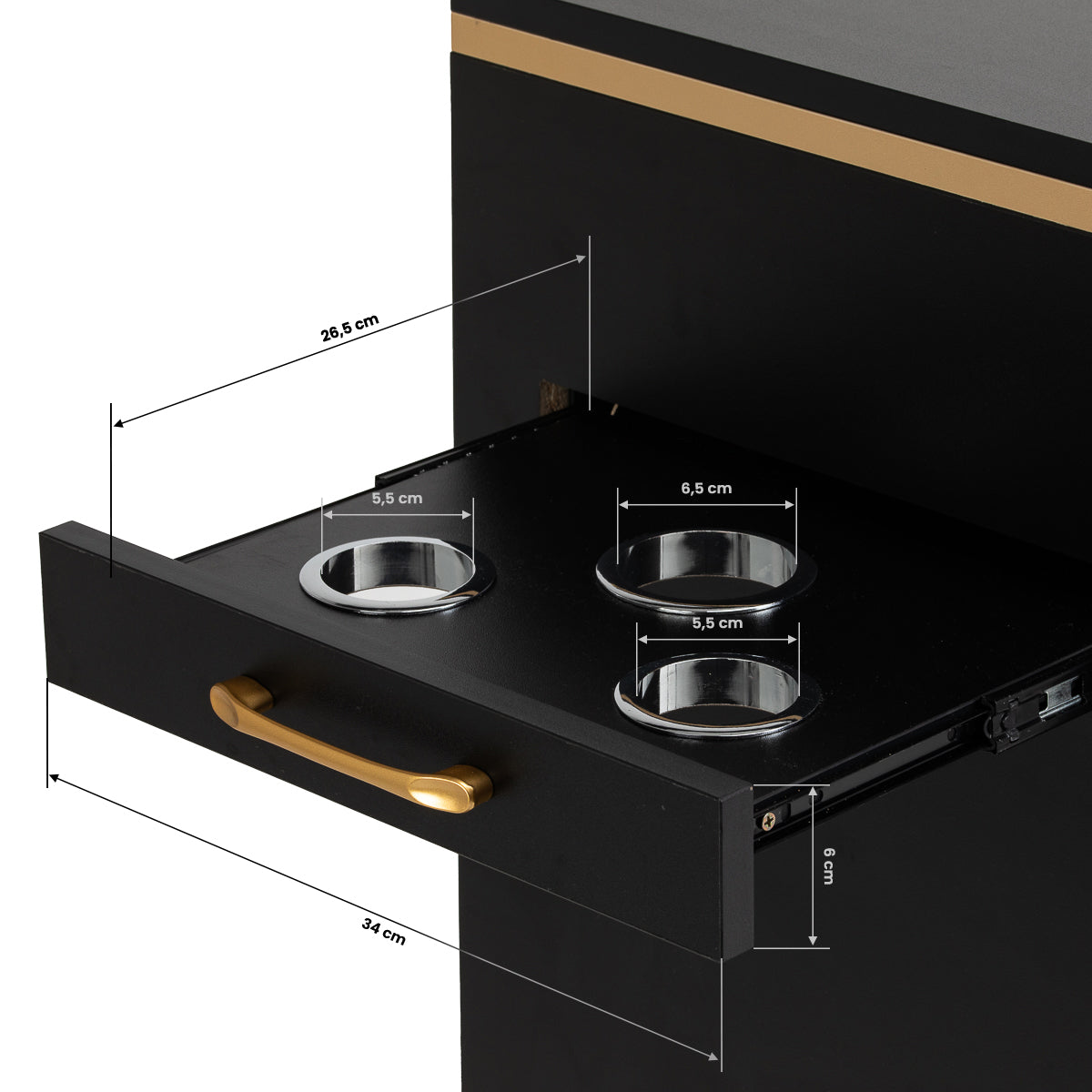 Gabbiano 2027BG hairdresser's helper - BVShop