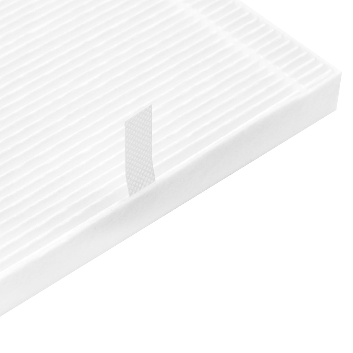 MOMO Cassette filter for Momo J-404 dust absorber, showing the rectangular filter with pleated filtering material.