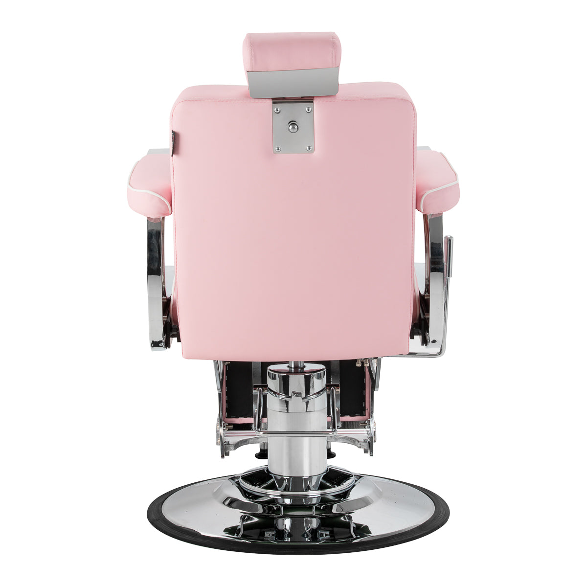 Gabbiano Visionerio barber chair pink chrome frame - BVShop