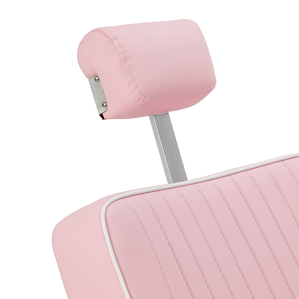 Gabbiano Visionerio barber chair pink chrome frame - BVShop