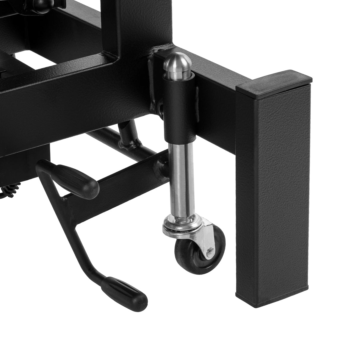 BALANCE Eso 2 stable black metal base and transport castors