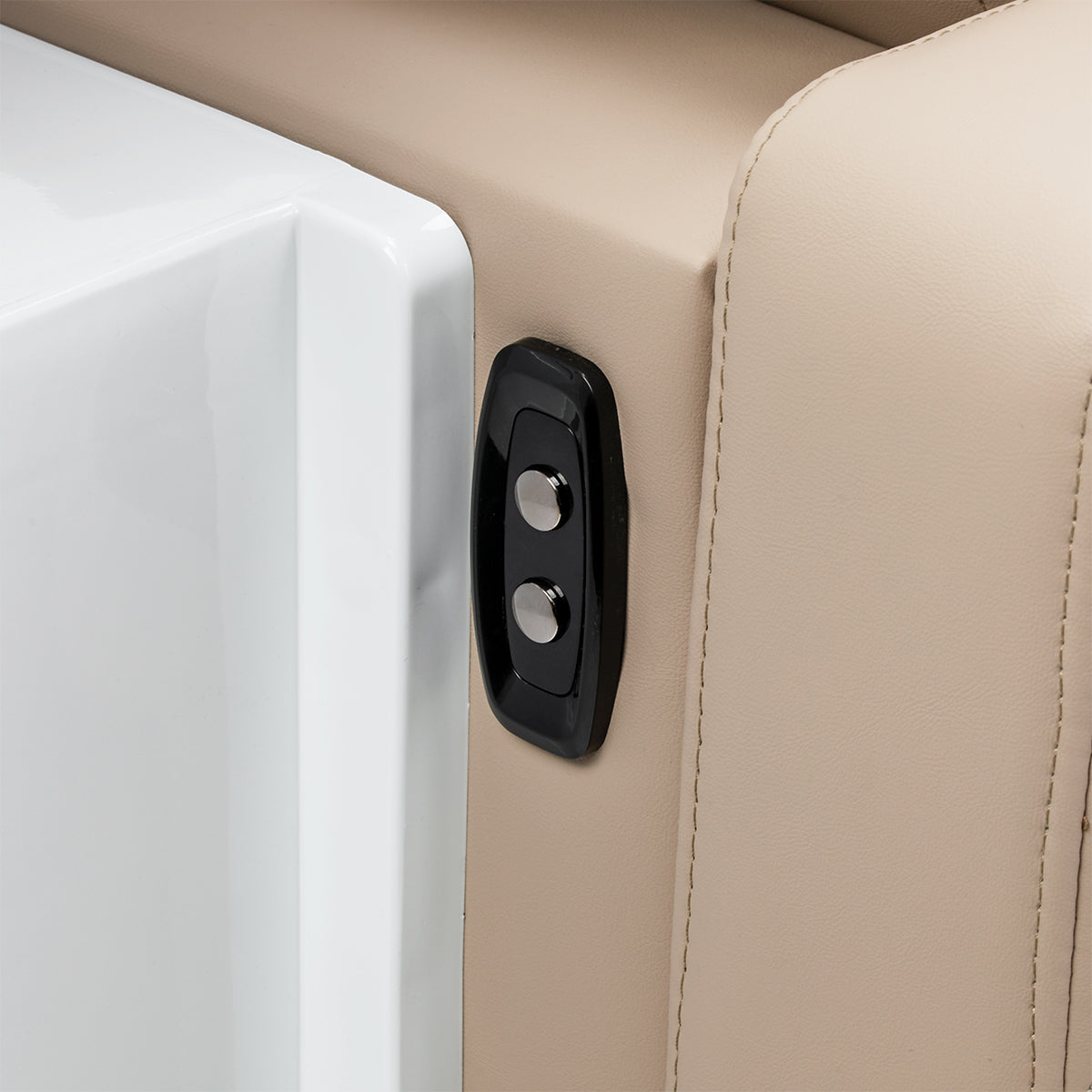 Gabbiano Sylvia Plus Elektrische Friseurwaschanlage Mit Massage – Beige · Bedientasten