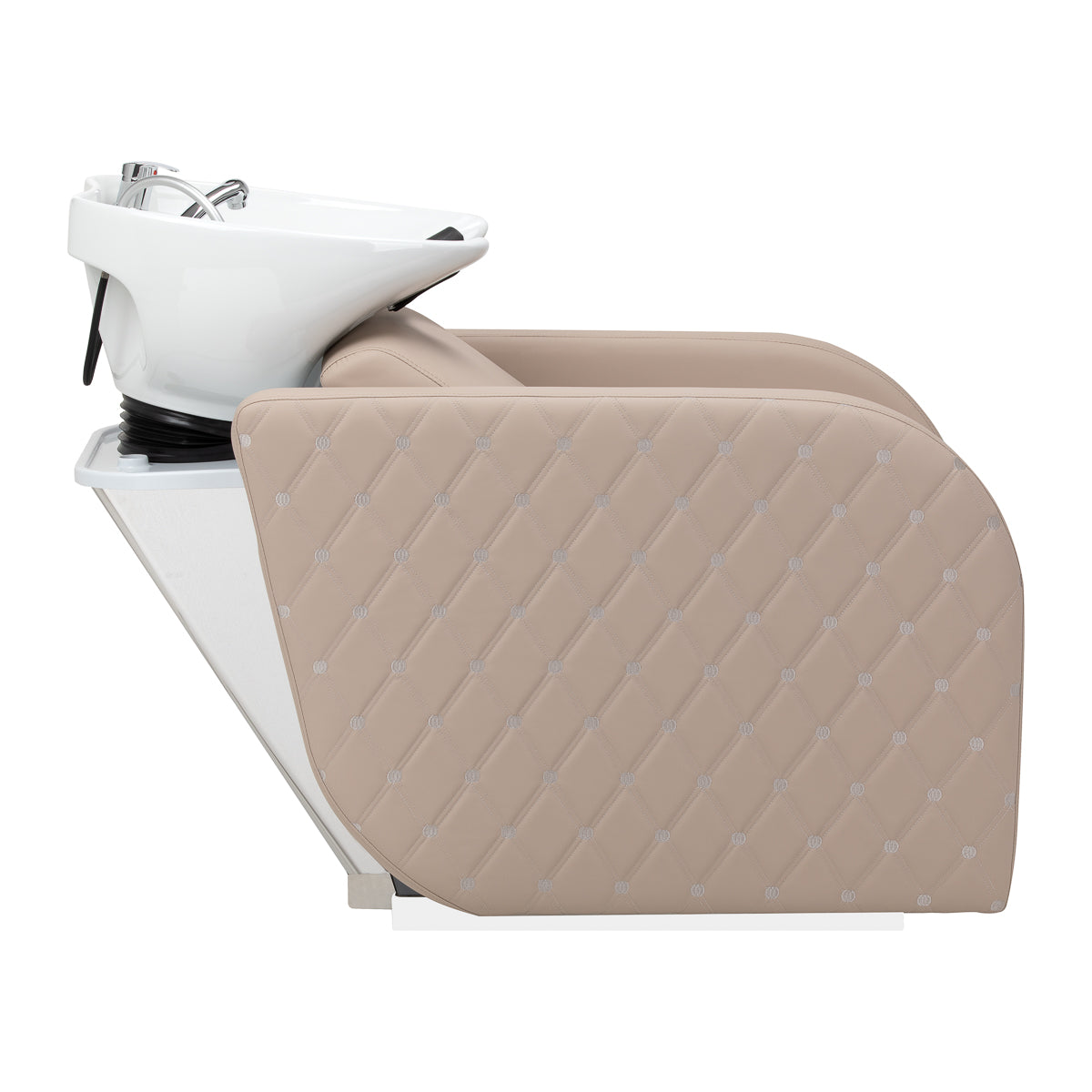 Gabbiano Ines Elektrische Friseurwaschanlage Mit Massage – Beige · Seitenansicht