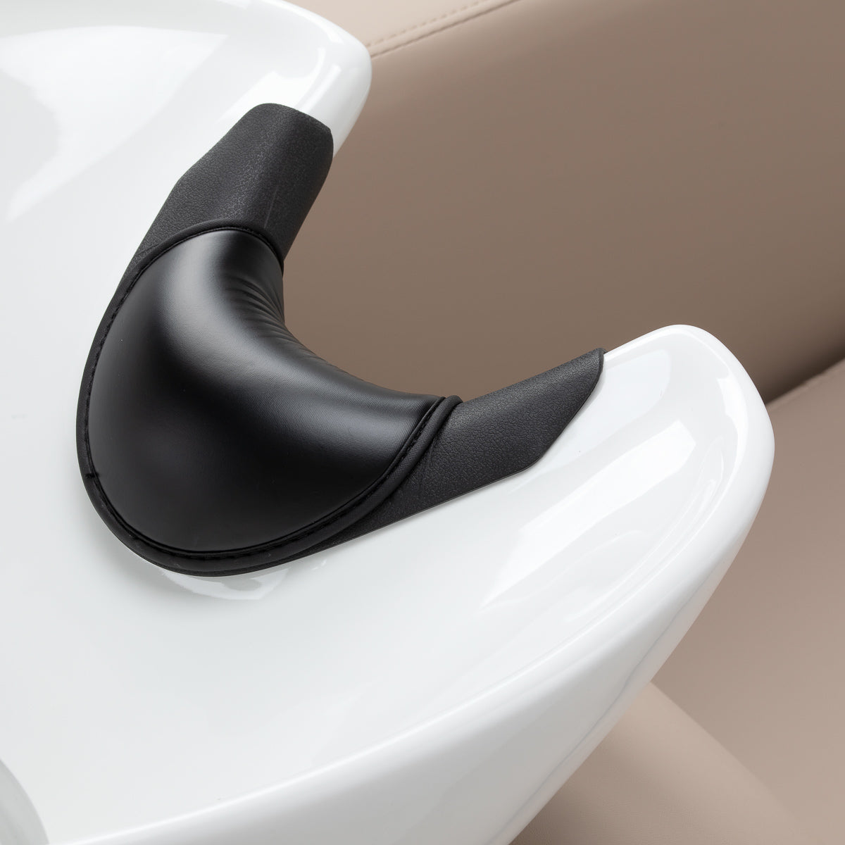 Gabbiano Ines Elektrische Friseurwaschanlage Mit Massage – Beige · Nackenauflage