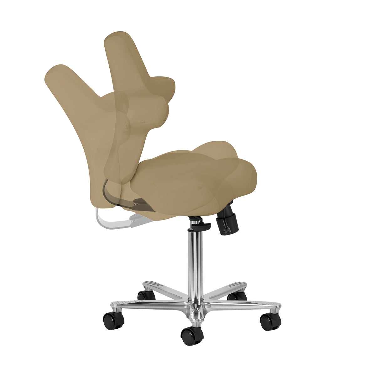 Azzurro Special 152 Arbeitsstuhl – Beige · Gesamtansicht