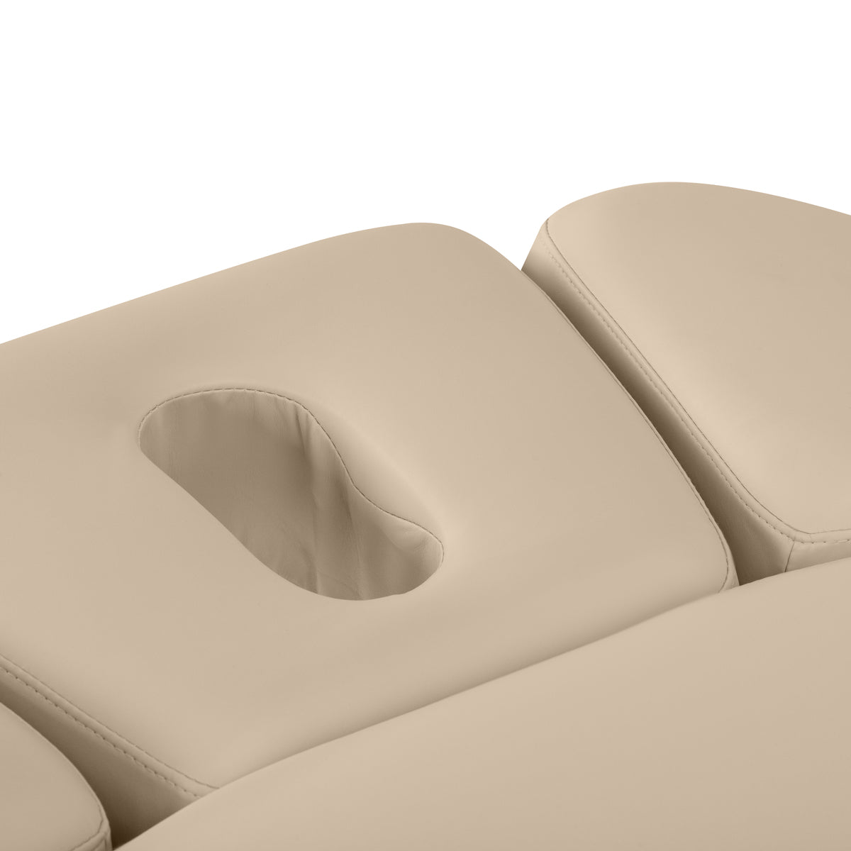 Sillon Relax Elektrische SPA-Liege – Beige, Untergestell Schwarz · Gesichtsöffnung