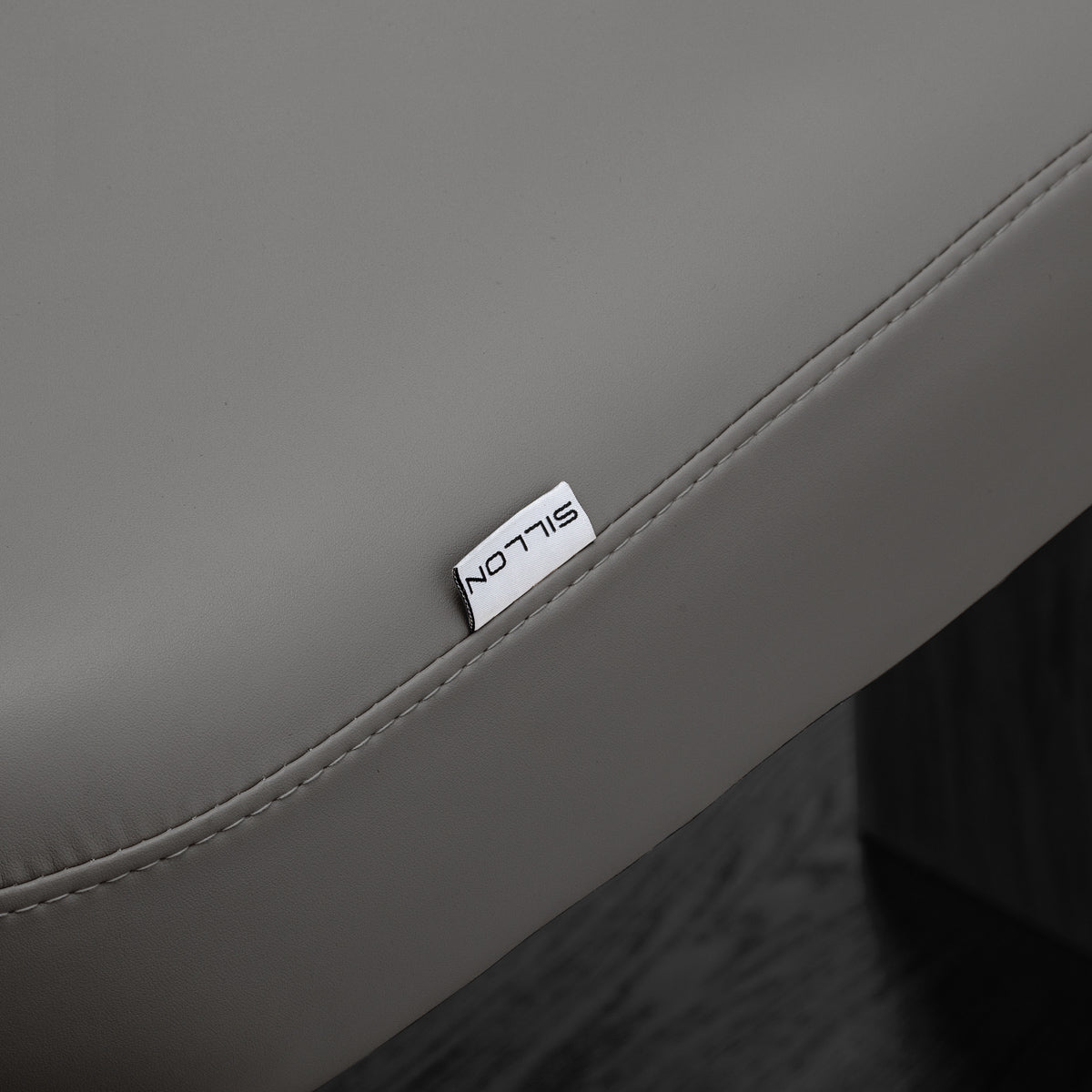 Sillon Relax Elektrische SPA-Liege – Grau, Untergestell Schwarz · Abnehmbarer Bezug