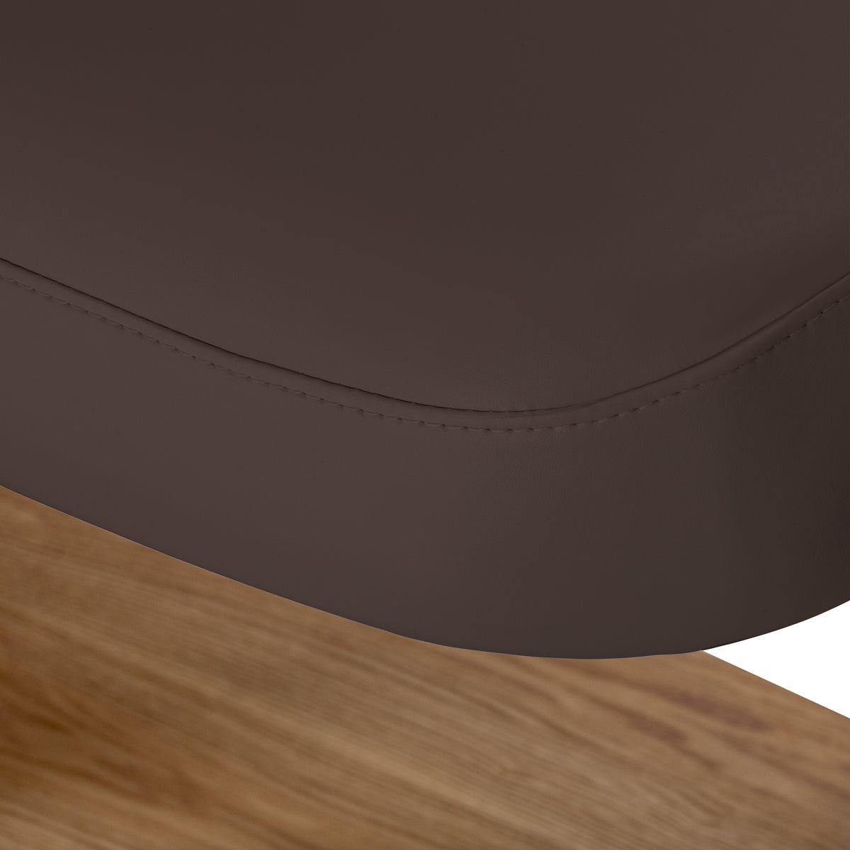 Sillon Relax · dunkelbraun / hellbraun · Naht am Bezugrand