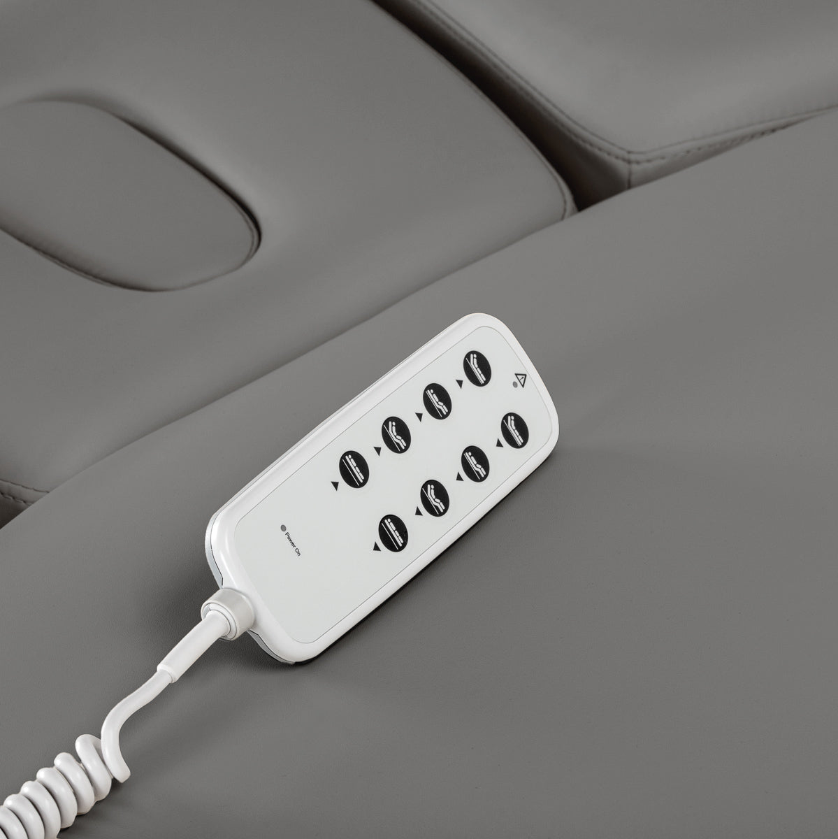 Sillon Relax · grau / hellbraun · Handbedienung