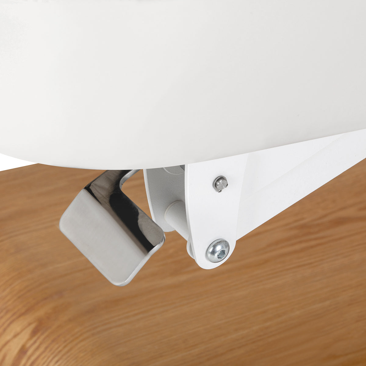 Sillon Relax · weiß / hellbraun · Verstellmechanismus
