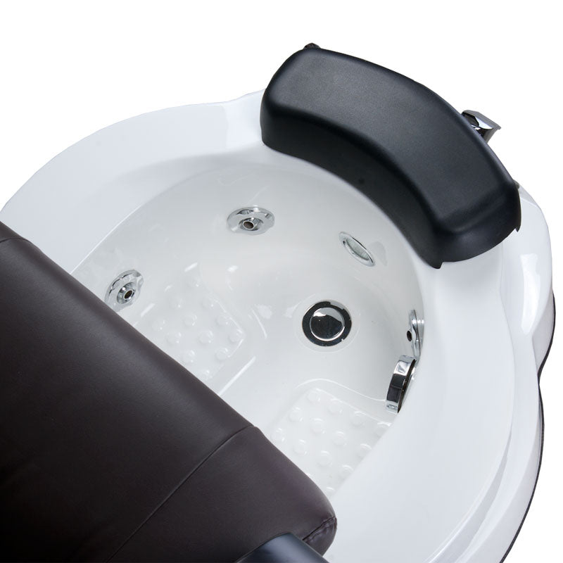 Fotel do pedicure z masażem BR-3820D Brązowy - BVShop