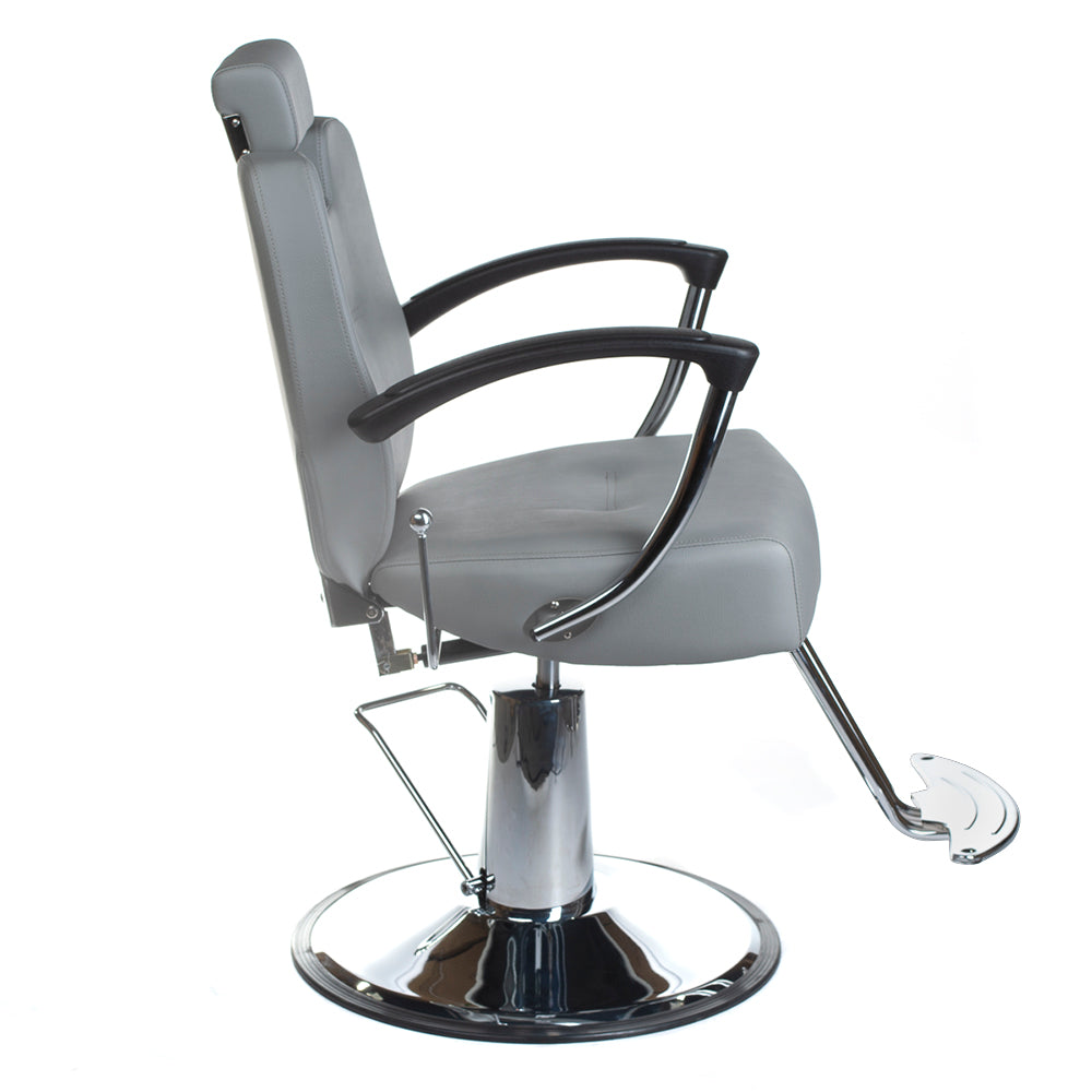 Barber Chair HEKTOR BH-3208 Light Gray - BVShop