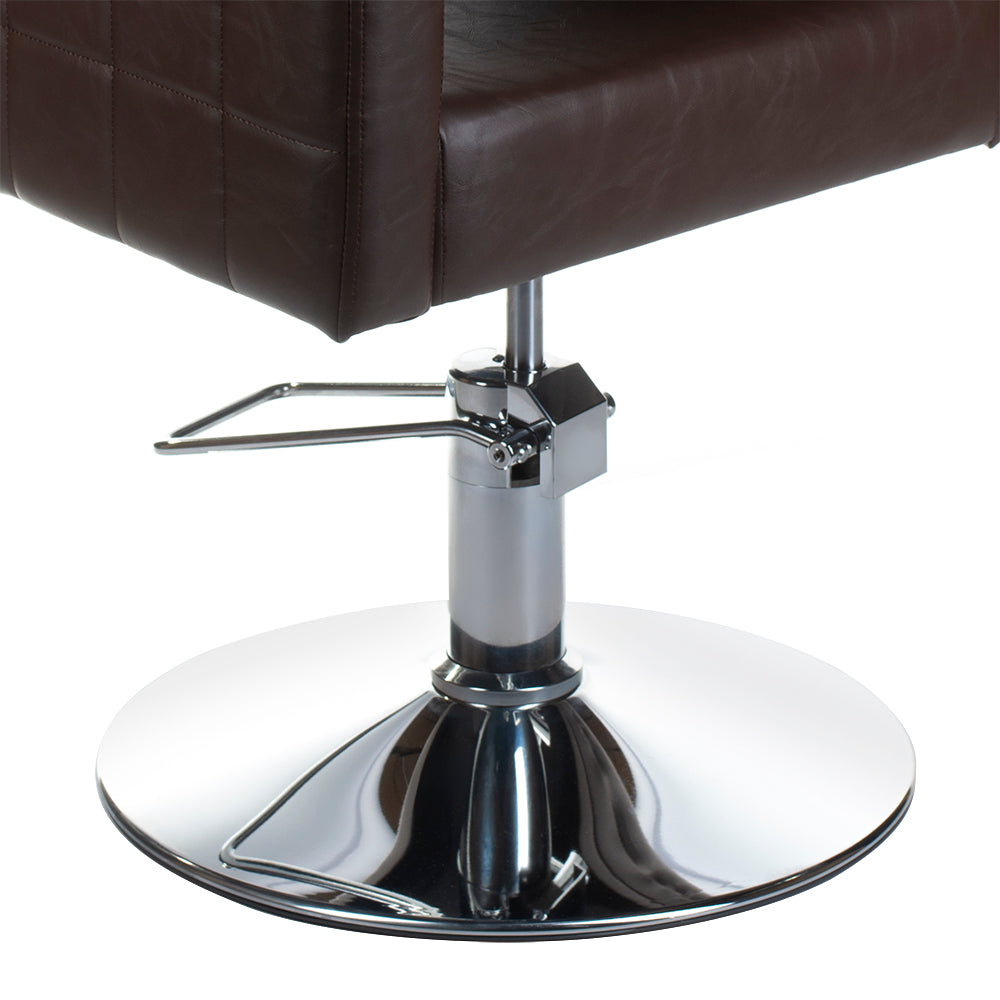 Ernesto bronze hairdressing chair BM-6302 - BVShop