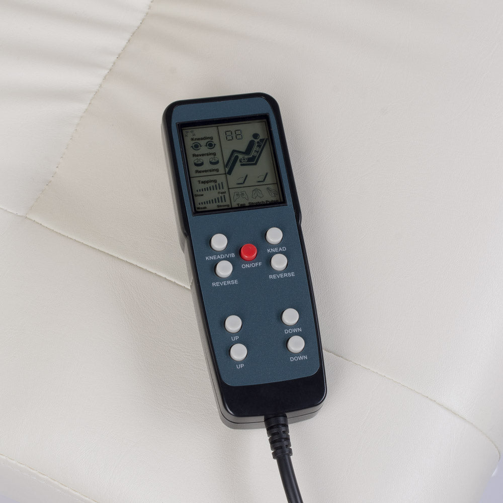 Fotel do pedicure z masażem BR-2307 Kremowy - BVShop