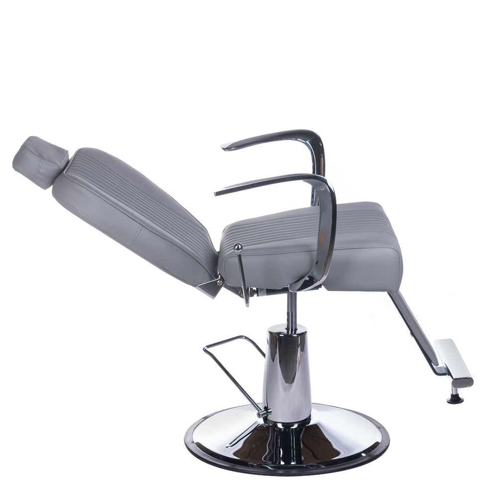 Barber Chair OLAF BH-3273 Light gray - BVShop
