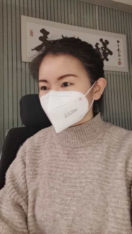 6-100x Maska ochronna KN95 FFP2 certyfikat CE-6