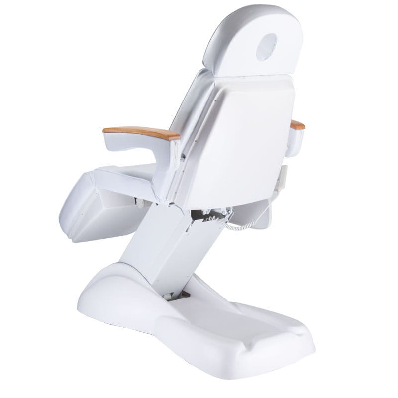 Fotel kosmetyczny elektryczny LUX BW-273B-4 White - BVShop