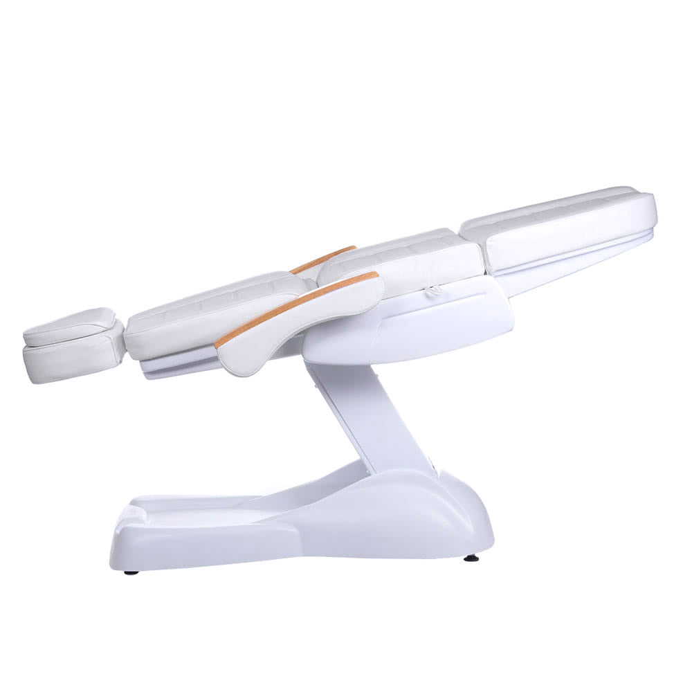 Fotel kosmetyczny elektryczny LUX BW-273B-4 White - BVShop