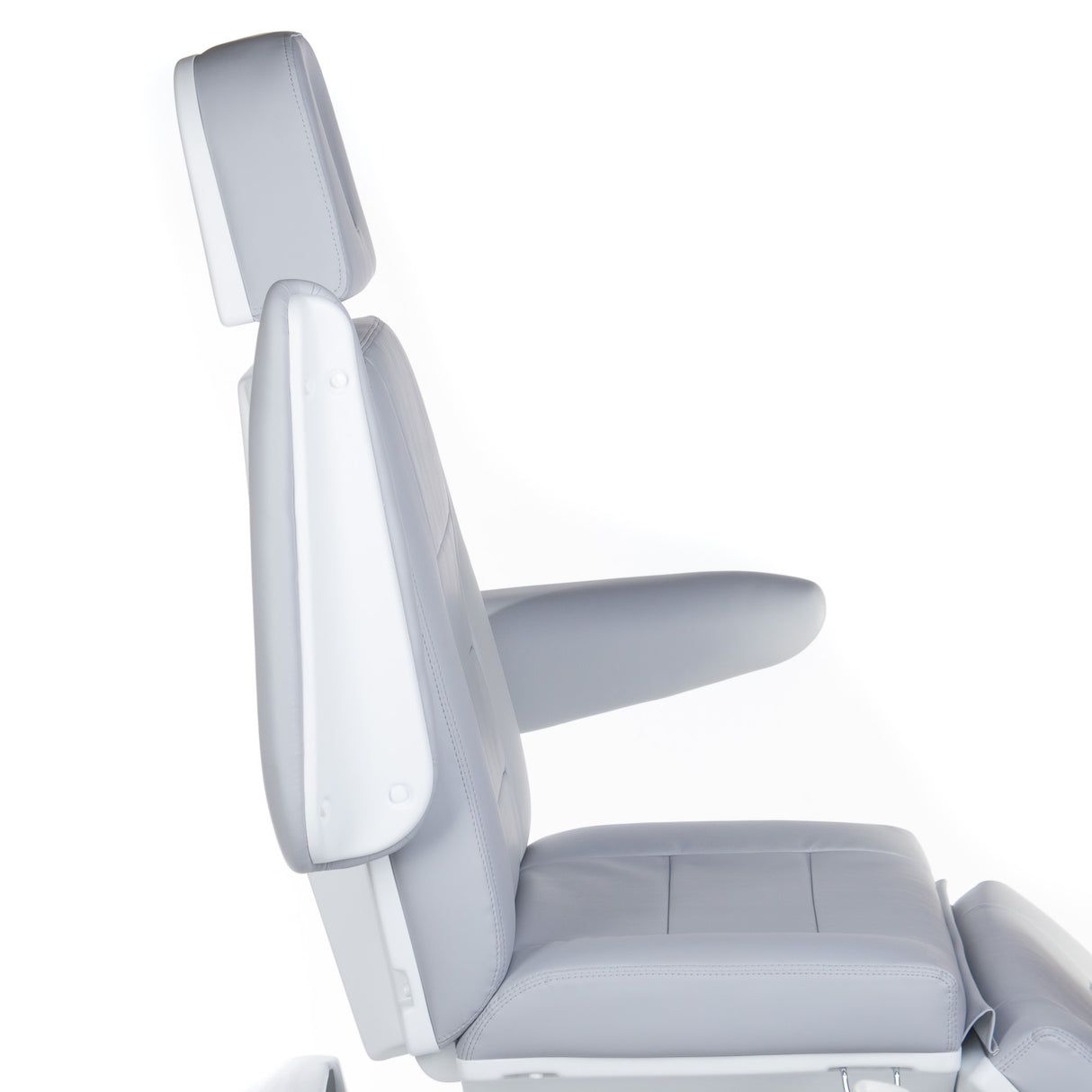 6-Elektryczny fotel kosmetyczny Bologna BG-228 szary-6