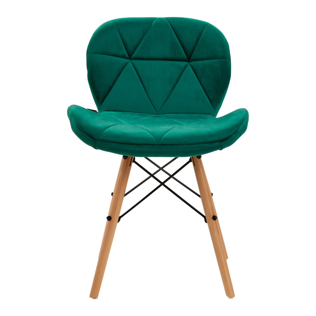 4Rico Cosmetic chair QS-186 green velvet - BVShop