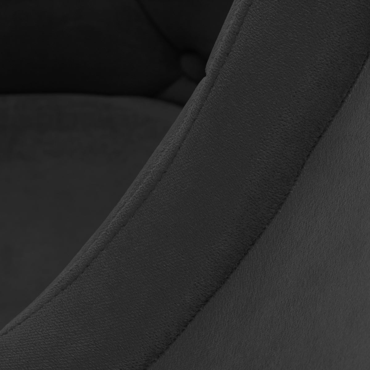 4Rico swivel chair QS-BL14G black - BVShop