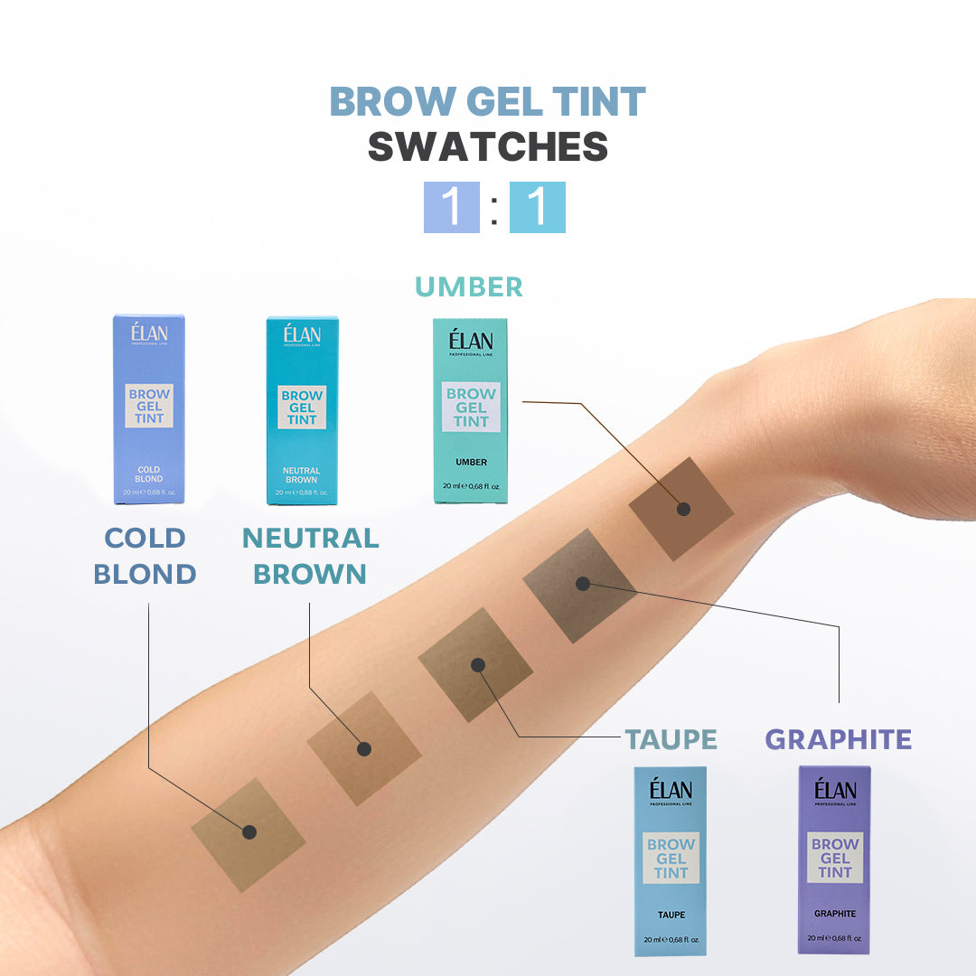 ÉLAN Eyebrow Gel Tint Brow Gel Tint Umber 20ml — 2