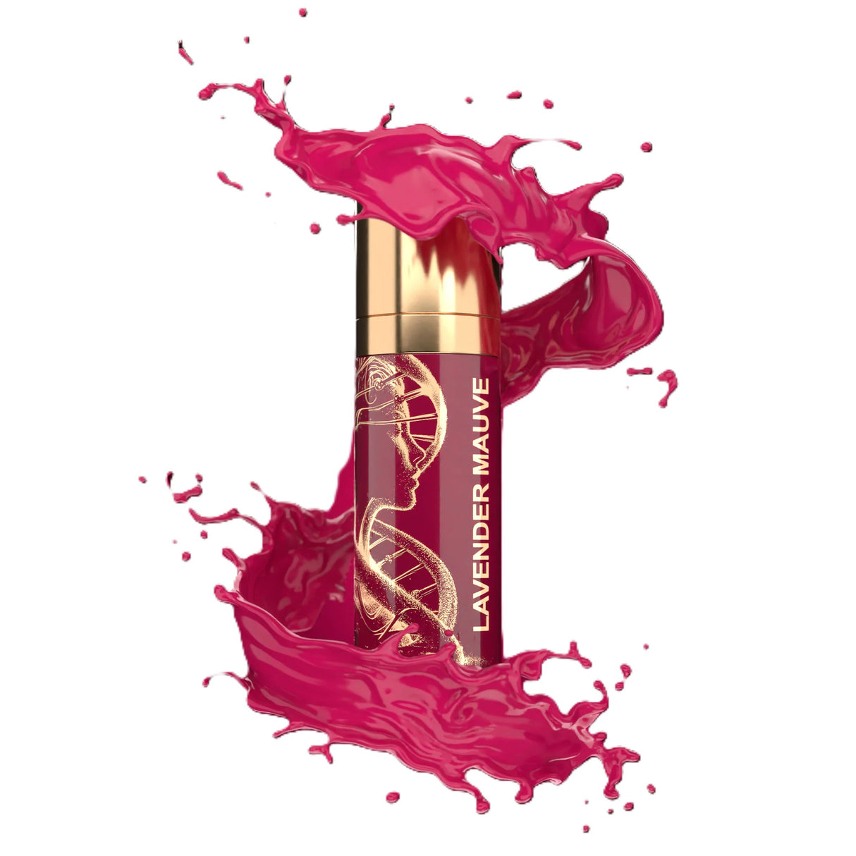 BROW DADDY × DNA Pigments Gold Kollektion Lippen Lavendel Mauve