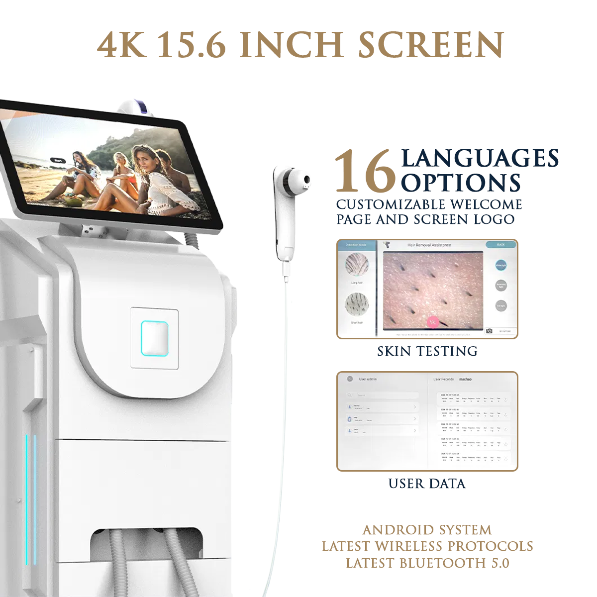 Skin Monarch Quantum Pro Dioden- und Pikosekundenlaser