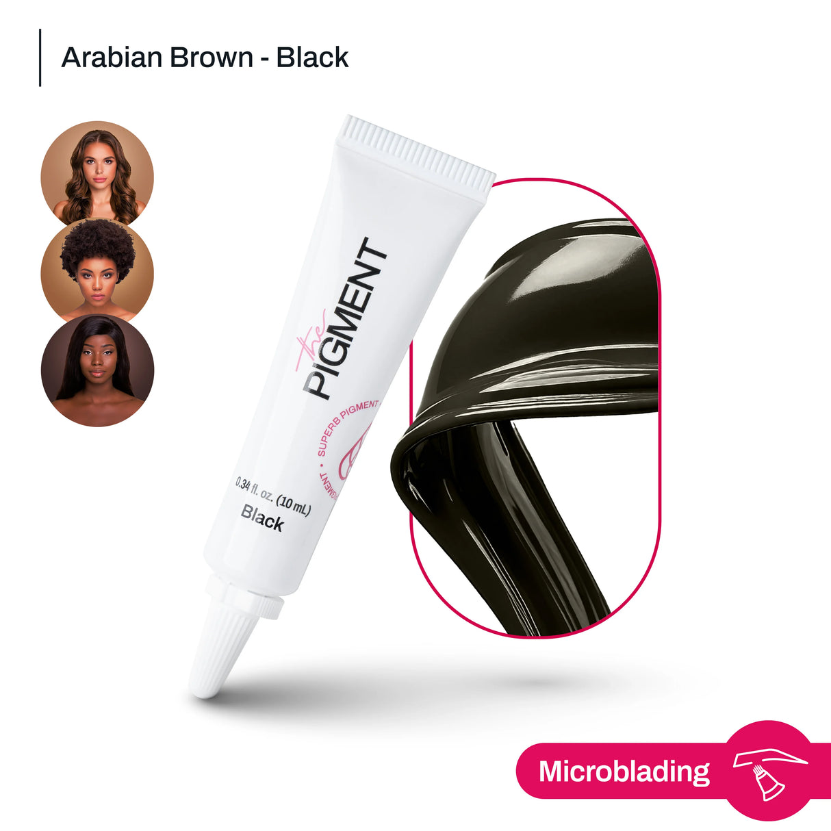 The Pigment Microblading Arabian Brown-Black Pigment 10ml