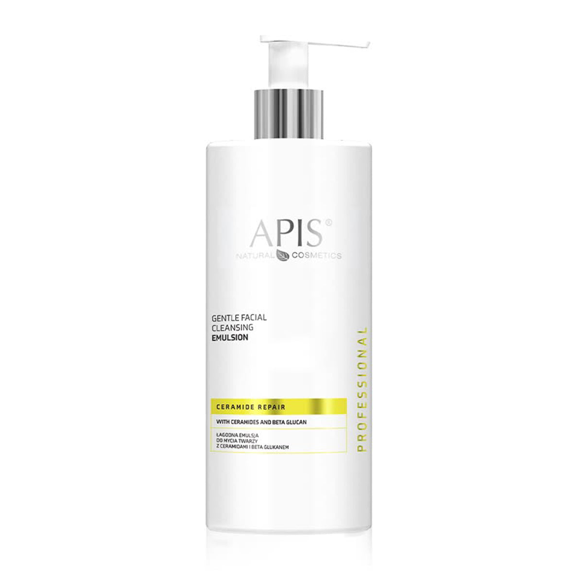 Apis CERAMIDE REPAIR Gentle facial cleansing emulsion with ceramides and beta glucan 500 ml - BVShop