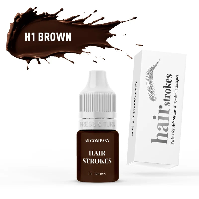 AS Company Hair Strokes H1 Brown Pigment 6ml