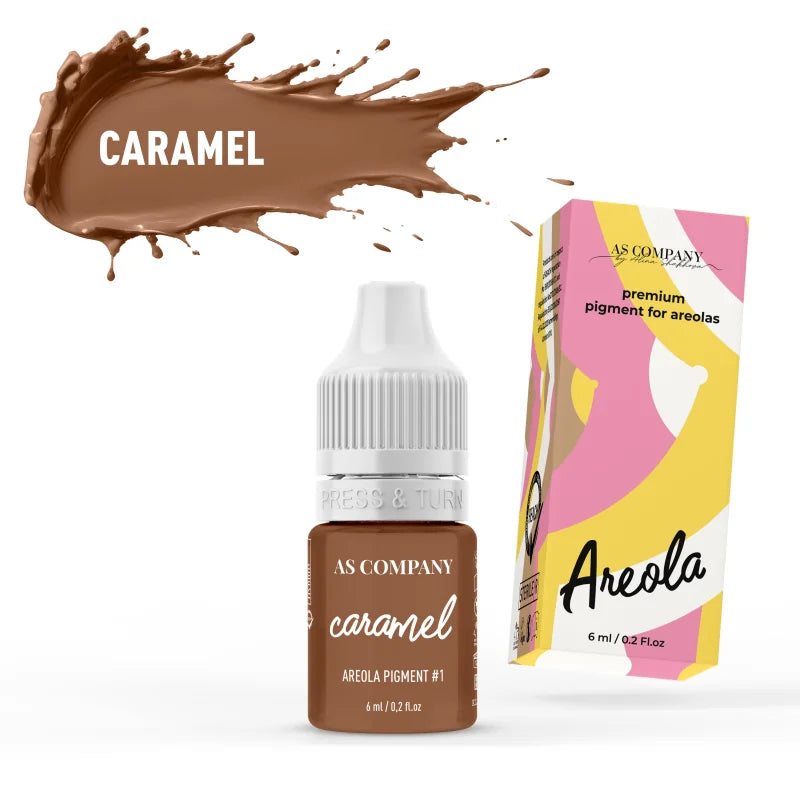 AS COMPANY Hybrid Areola Pigment Set 6 × 6ml - BVShop