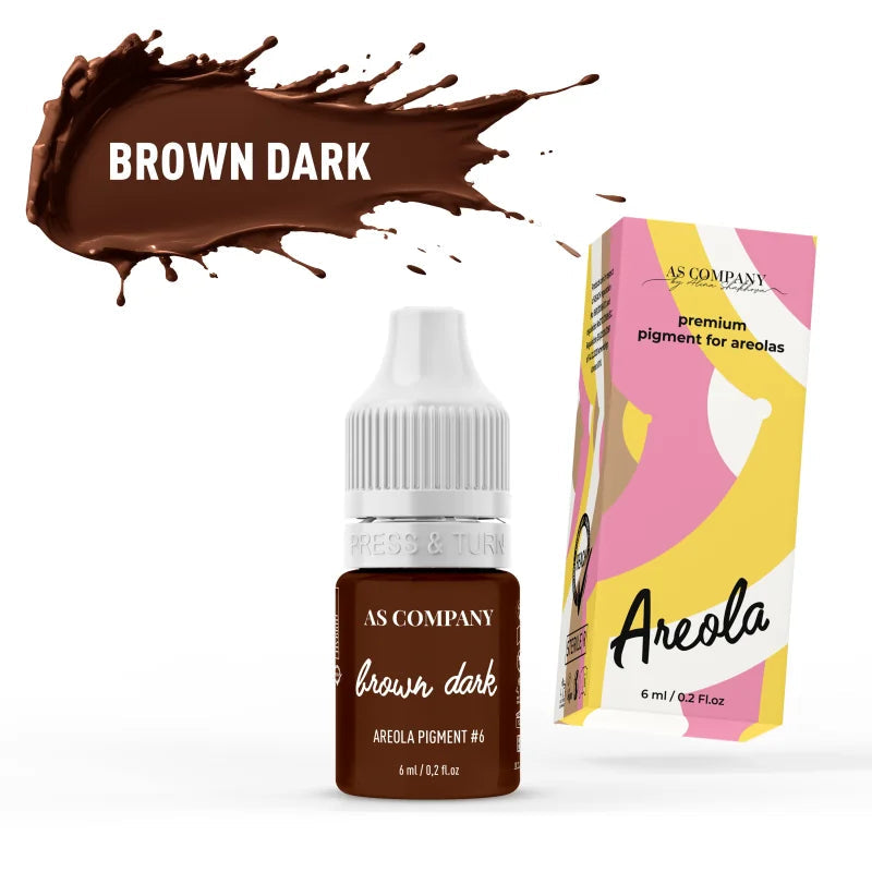 AS COMPANY Hybrid Areola Pigment Set 6 × 6ml - BVShop