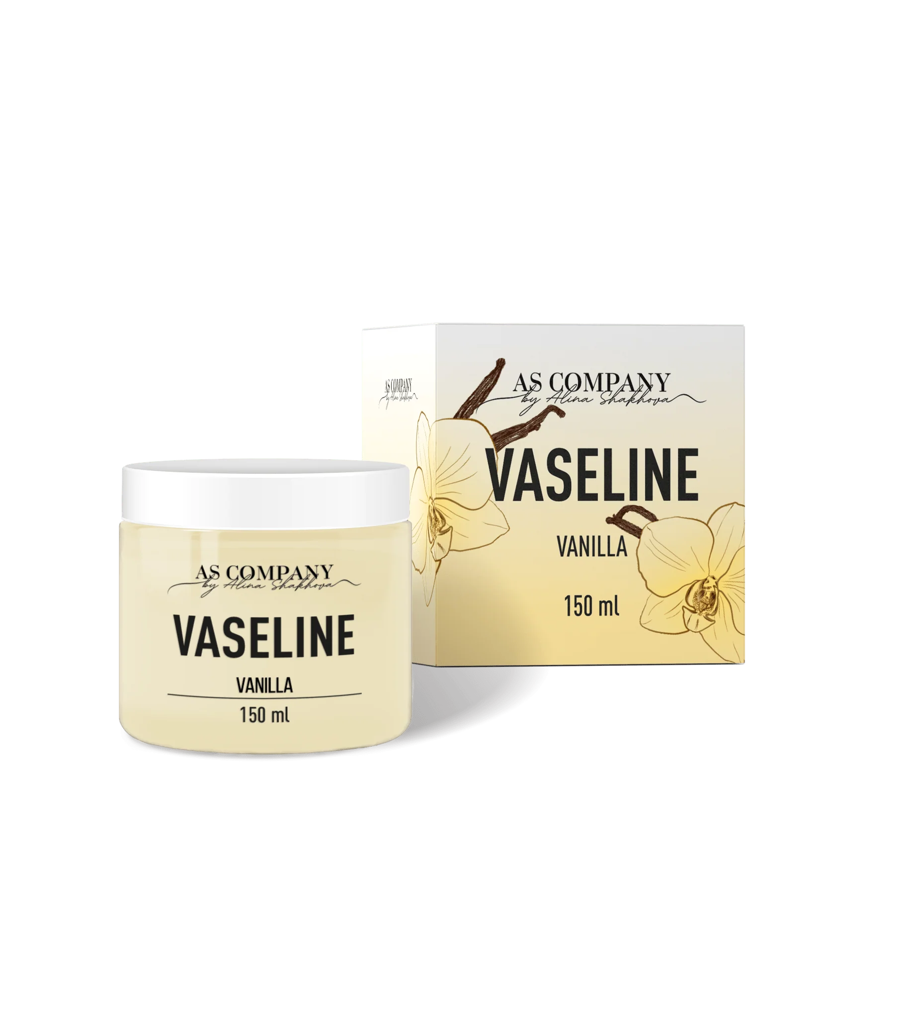 AS COMPANY Vaseline Vanilla 150ml - BVShop