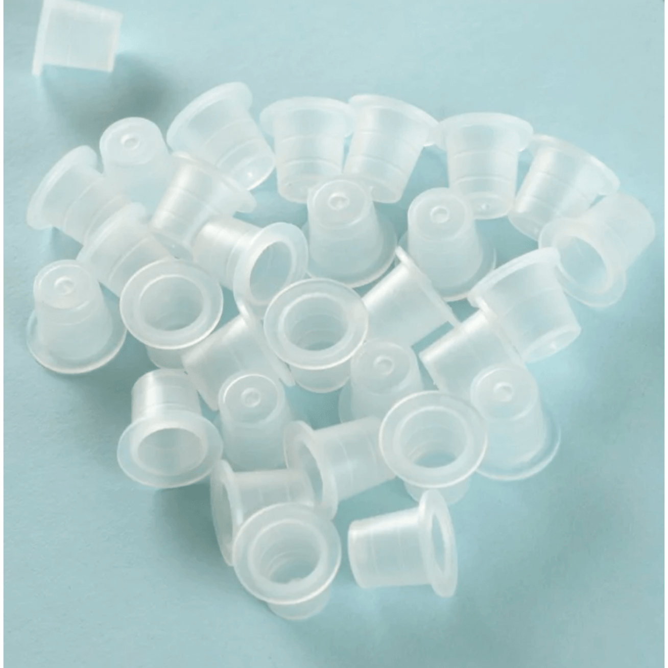 Tattoo Ink Cups 100pcs 8mm/12mm/15mm/17mm - BVShop