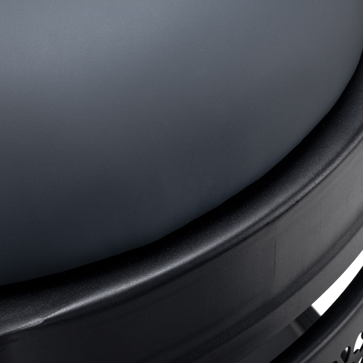 Barber chair Gabbiano Niccolo graphite buttonless - BVShop