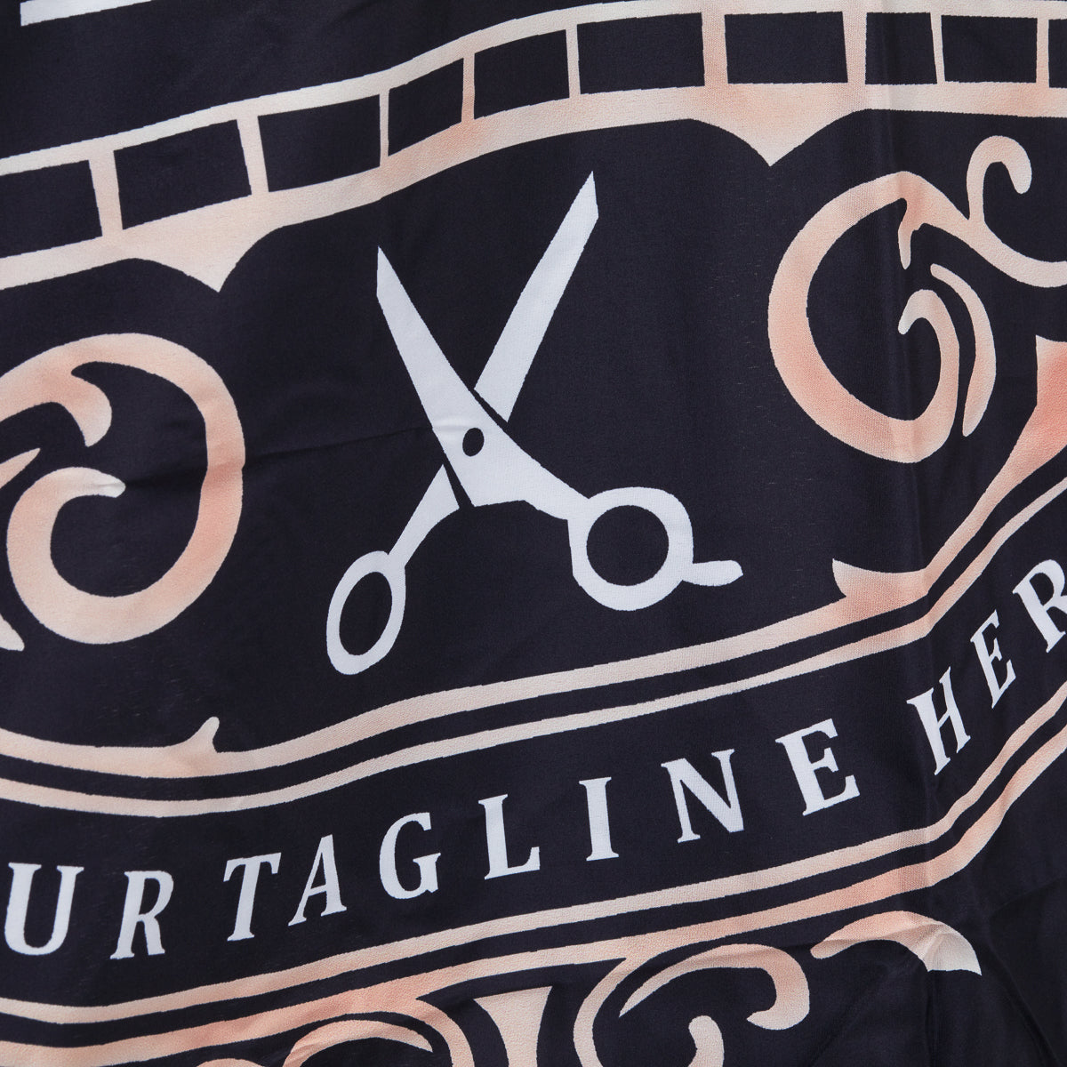 Barber hairdressing cape with elastic band J-456 - BVShop