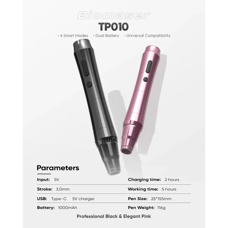 Biomaser TP010 kabelloses Machine Pen Kit