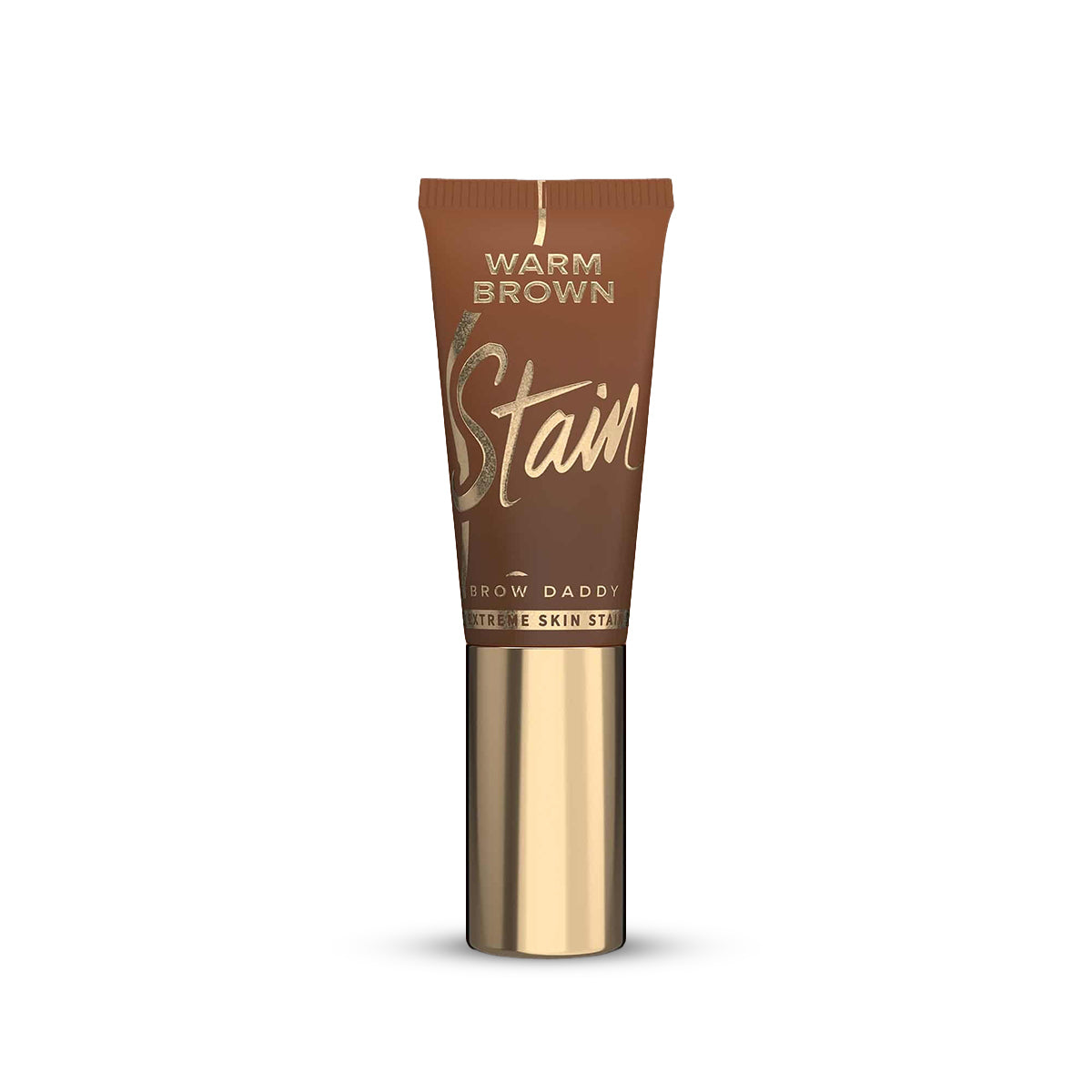 Brow Daddy StainMe Warm Brown ready-to-use professional brow skin stain tube