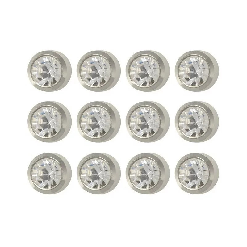 Caflon® Titanohrringe April-Geburtsstein