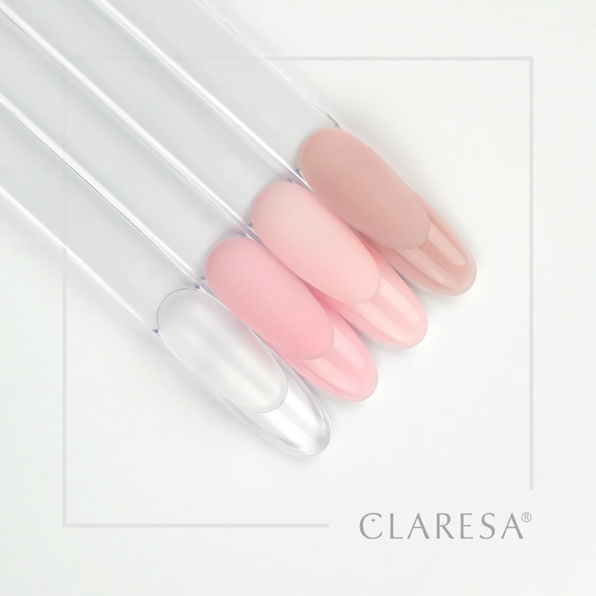 Claresa builder gel Soft & Easy gel baby pink 45g - BVShop