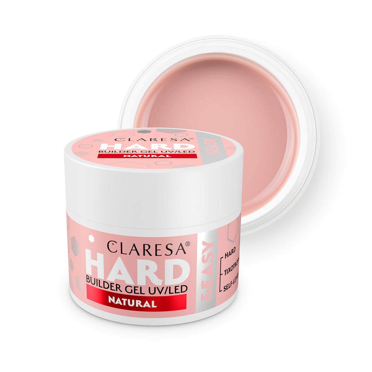 CLARESA HARD&EASY BUILDER GEL NATURAL 45g - BVShop