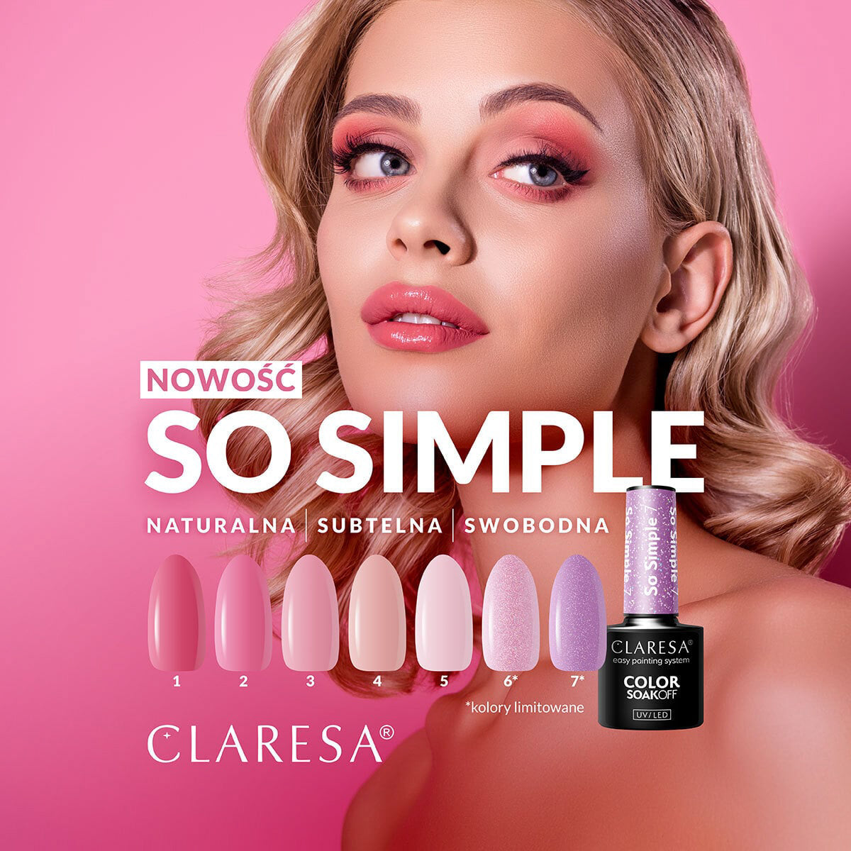 CLARESA Hybrid Polish So simple 4- 5g - BVShop