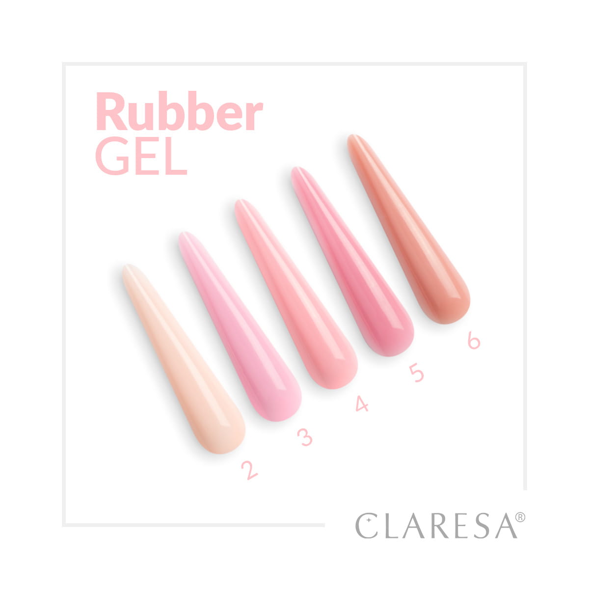 Claresa Rubber building gel 3 45g - BVShop